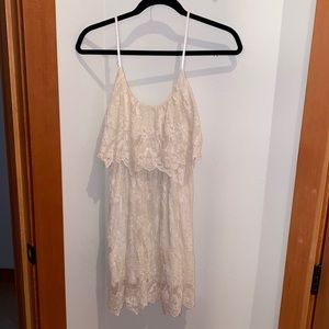 White lacy dress